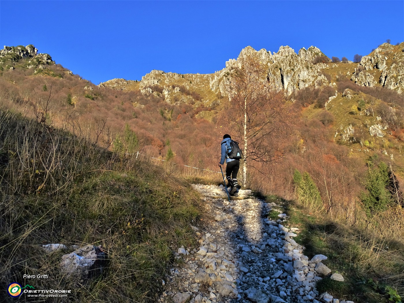 15 Vista sui contrafforti rocciosi del Venturosa.JPG